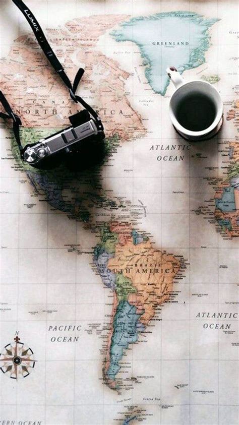 Resultado de imagen para travel inspired wallpaper | Travel wallpaper, World map travel, Trip ...