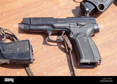 Russian firearms. Pistol of Yarygin PYa, MP-443 Grach Stock Photo - Alamy