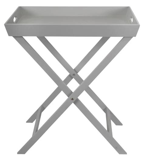 Grey butlers table | Vanity tray, Tea tray, Butler tray