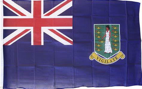 Buy British Virgin Islands - 3'X5' Polyester Flag (Blue) | Flagline