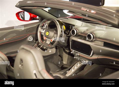 Ferrari California interior Stock Photo - Alamy