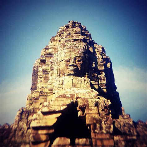 Bayon Temple, Cambodia | Taken with iPhone 5 + Lomora. | Flickr