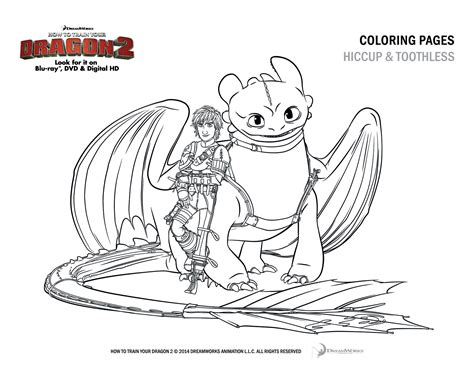 How To Train Your Dragon Coloring Pages - GetColoringPages.com