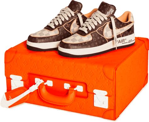 Nike Air Force 1 Low Louis Vuitton Monogram Brown Damier Azur - Hypescrape : La reference des ...