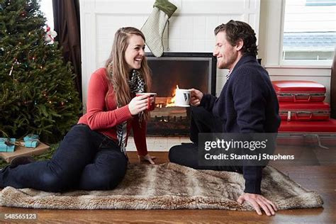 Christmas Log Fire Photos and Premium High Res Pictures - Getty Images