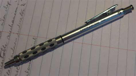 Pentel Graph Gear 1000 0.5mm Drafting Pencil Review - YouTube