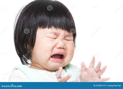 Asia Baby Girl Crying Royalty Free Stock Images - Image: 37926719