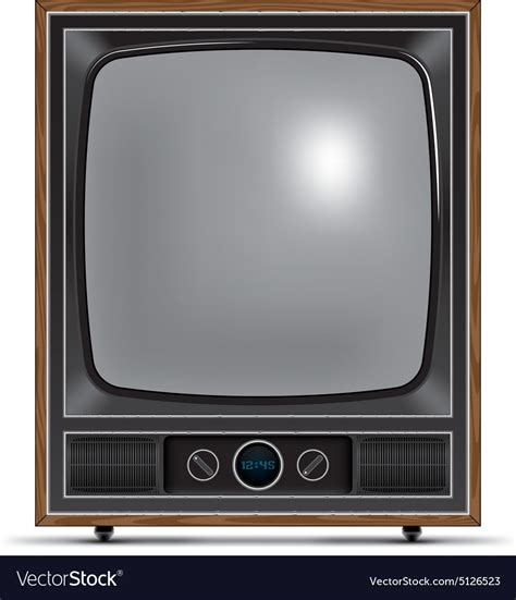 Retro Television Screen