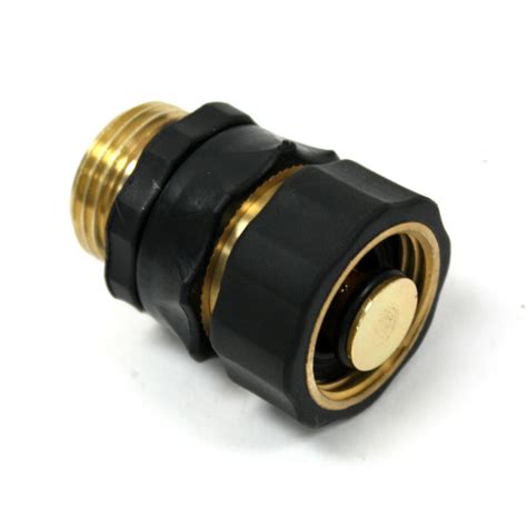 1 Pair Brass 3/4" Garden Hose Quick Connect Set Hose Tap Adapter Connector Water – EconoSuperStore