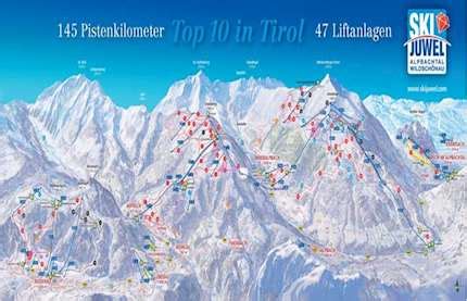 Alpbach Piste map | Alpbach ski area map | Igluski.com