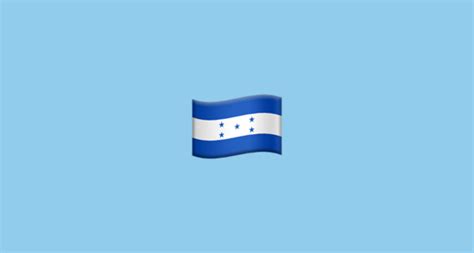 🇭🇳 Flag: Honduras Emoji on Apple iOS 13.1