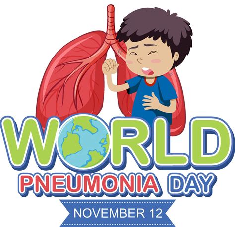 World Pneumonia Day Logo Design 11478884 Vector Art at Vecteezy