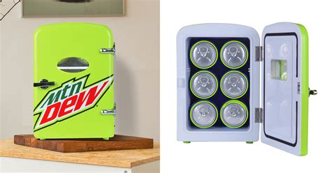 You Can Now Get a Retro Mountain Dew Mini Fridge For Your Desk at The Office