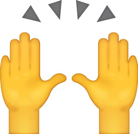 High Five Emoji [Download iPhone Emojis] | Emoji Island