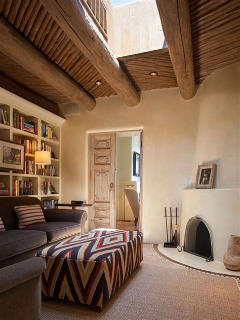 Step Inside a Stunning Adobe Home in Santa Fe | Adobe home, Adobe house, Modern adobe house