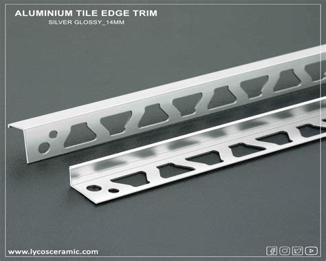 How to Install Tile Edges Trim - Lycos Ceramic PVT LTD