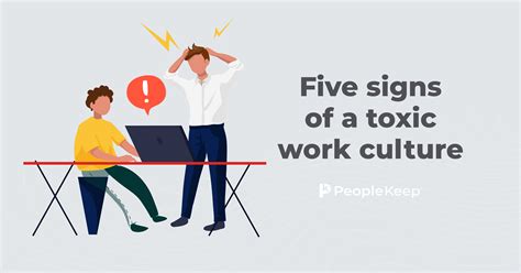 Five signs of a toxic work culture