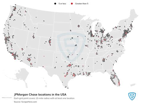 Discovering Convenient Banking With Chase Bank Locations Map - 2023 ...