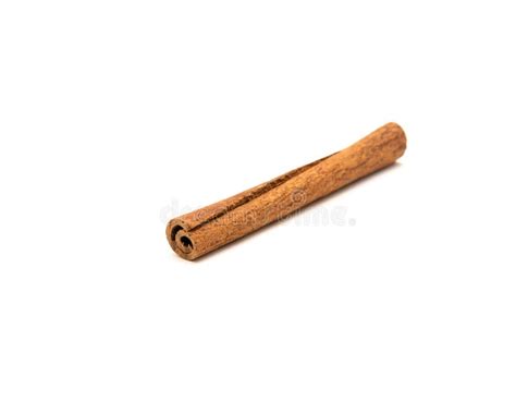 One cinnamon stick stock image. Image of aromatic, cinamon - 82311641