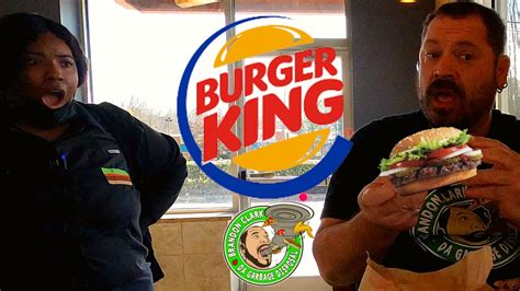 Burger King Whopper Challenge with Employee Princess plus dessert - YouTube