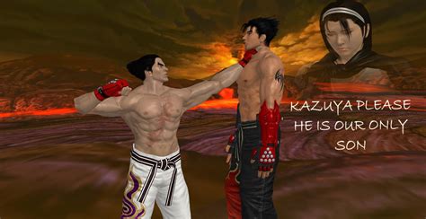 Kazuya VS Jin by DragonWarrior-H on DeviantArt