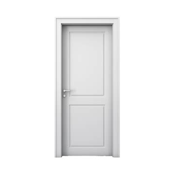 Door Isolated On White Background Png 3d Rendering Light Gray Door, Door, Interior, Room PNG ...