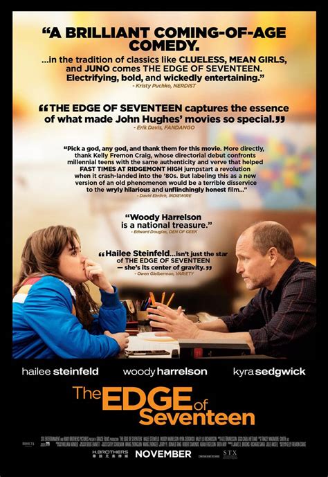 The Edge of Seventeen (2016) Poster #1 - Trailer Addict