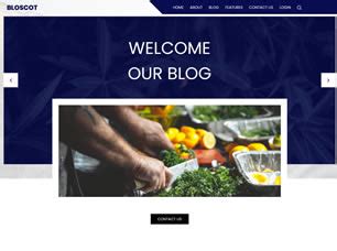 Bloscot Free Website Template | Free CSS Templates | Free CSS