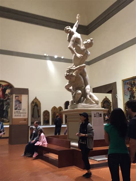 Inside the Accademia Gallery in Florence - Margie in Italy