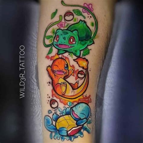 Legendary Pokemon Tattoo