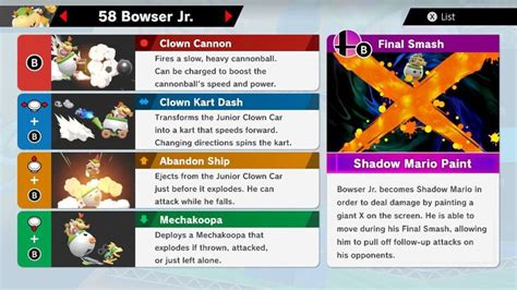 Bowser Jr. - Super Smash Bros. Ultimate Walkthrough - Neoseeker