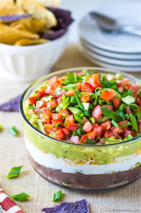 7 Layer Mexican Dip Recipe | ChefDeHome.com