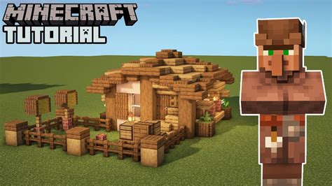 Minecraft - Fletcher's House Tutorial (Villager Houses) - YouTube
