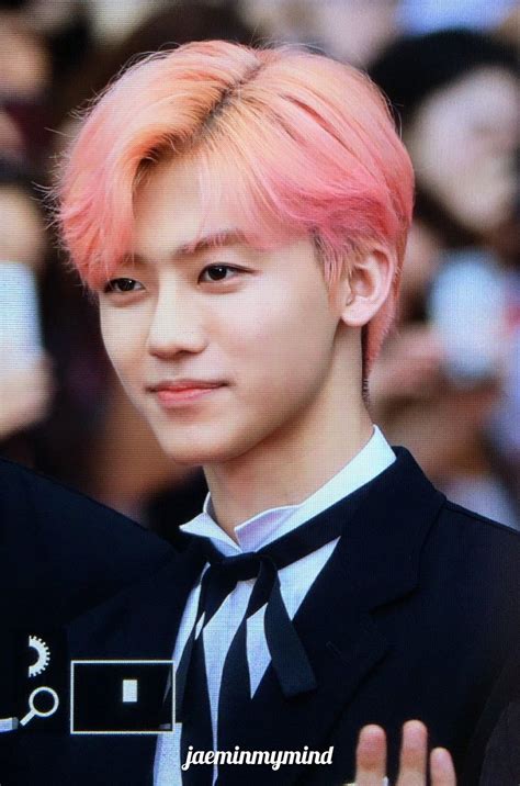 #NCT #JAEMIN #PINK #HAIR #CUTE #SMILE