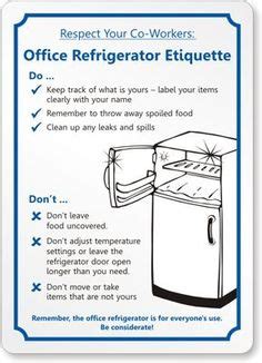 funny office fridge clean out email
