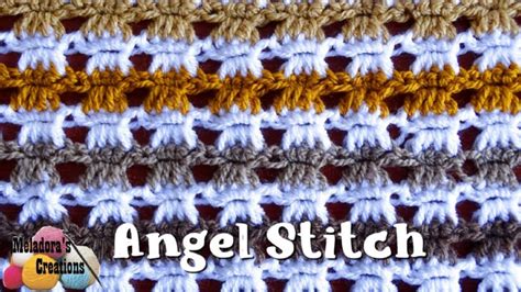 Angel Stitch – Crochet Stitch – Meladora's Creations