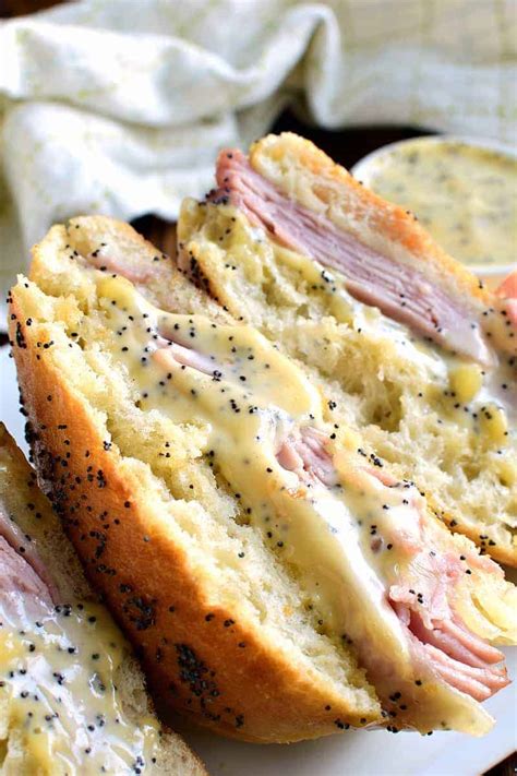 Honey Mustard Ham and Cheese Sandwich | Lemon Tree Dwelling