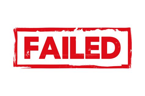 Fail Stamp Png Transparent Images