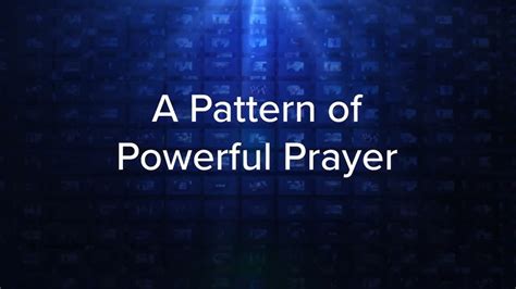 Charles Stanley - A Pattern Of Powerful Prayer » Online Sermons 2024