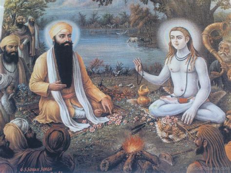 Guru Ram Das Ji With Baba Shri Chand