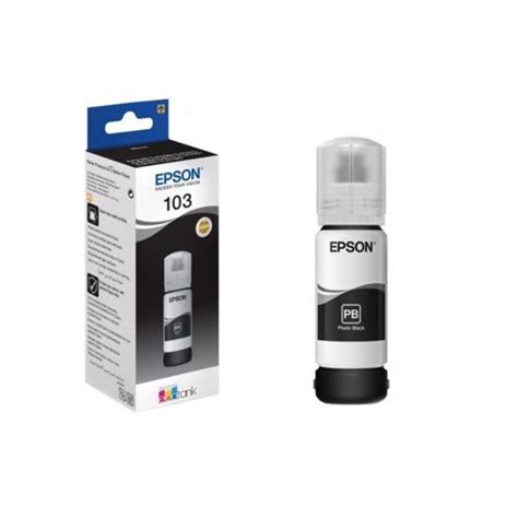 Epson 103 EcoTank Black Ink Bottle 65ml | 0705 158 895