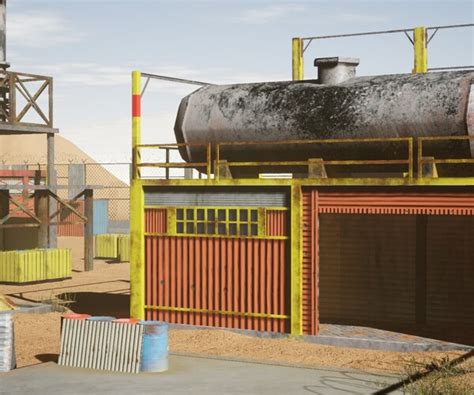 ArtStation - call of duty rust map | Game Assets