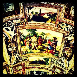 Wall of maps, Vatican museum, Rome | Jason Varghese | Flickr