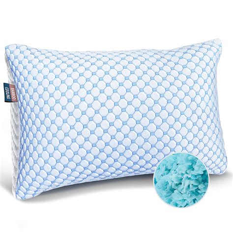 Nestl Cooling Pillow King Size - Cooling Memory Foam Pillows, Gel Infused Cool Pillows ...