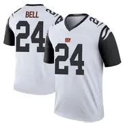 Men's Nike Cincinnati Bengals Vonn Bell White Color Rush Jersey - Legend