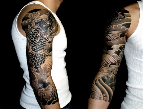 Yakuza Tattoo Half Sleeve - chrsnn