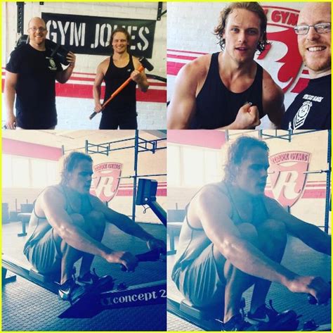 Sam Heughan's Workout Photos Are Too Hot to Handle: Photo 3877888 ...