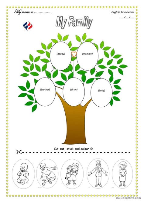 family tree: English ESL worksheets pdf & doc | Family tree worksheet ...