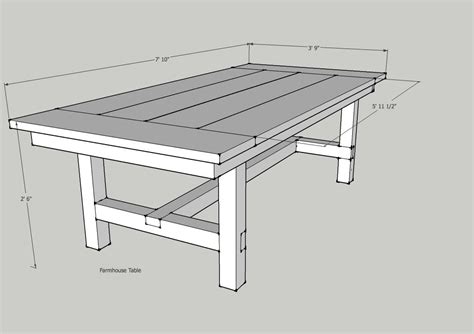 Restoration Hardware Farmhouse Table Plans Dining Table Makeover, Diy Dining Table, Rustic Table ...