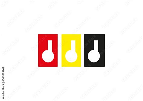 vector illustration of a music logo Stock Vector | Adobe Stock